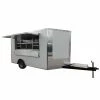 SLE Concessions 8.5' X 12' Concession Trailer White Event Catering Food