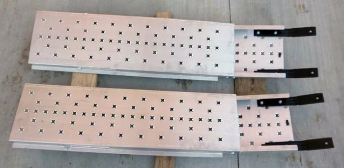 Ohio Steel 1084A Folding Arched Aluminum Ramps 1500Lb Capacity - Image 2