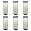 Kawasaki Parts Kawasaki Genuine Part 110137044 ELEMENT-AIR FILTER Pack Of 6
