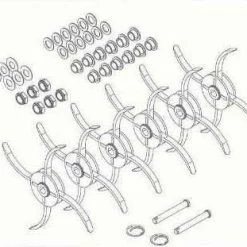 JRCO 1175 Aerator Tune-Up 2nd Gen. Style Bushings Rotors Pins