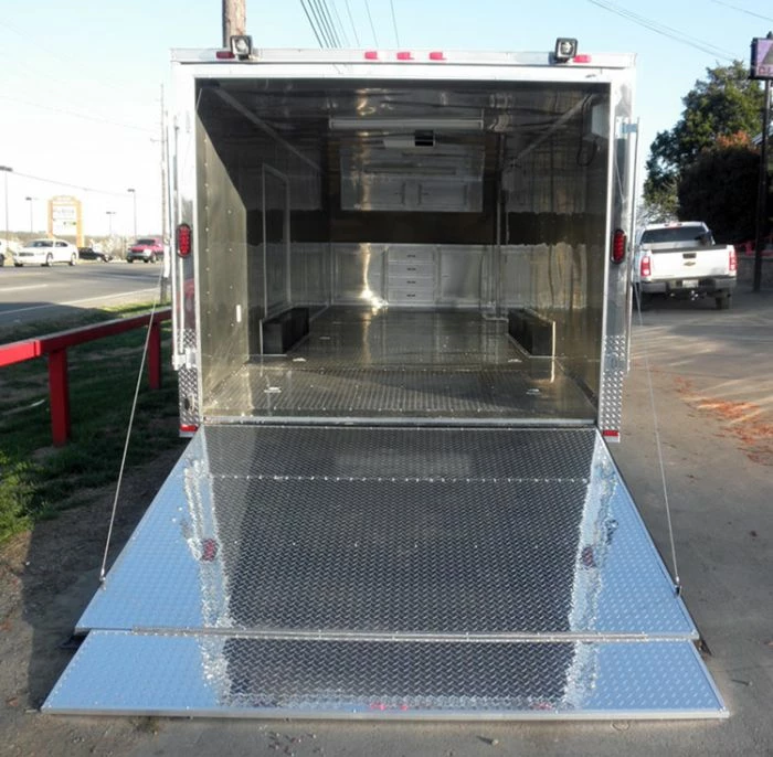 SLE Enclosed Trailers Enclosed Trailer 8.5'x26' White - Car Motorcycle Hauler Storage - Image 5
