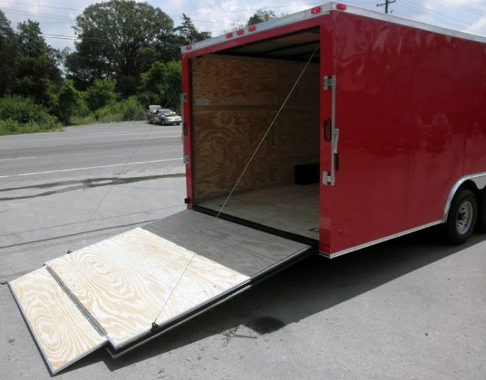 SLE Enclosed Trailers Enclosed Trailer 8.5'x24' Red - Motorcycle Trailer Car Truck Argo ATV Hauler Storage - Image 6