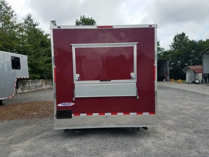 SLE Concessions 8.5' X 20' Brandy Wine Concession Food Trailer - Image 2