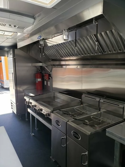 SLE Concessions 8.5' X 18' White Concession Food Trailer With Restroom And Appliances - Image 6