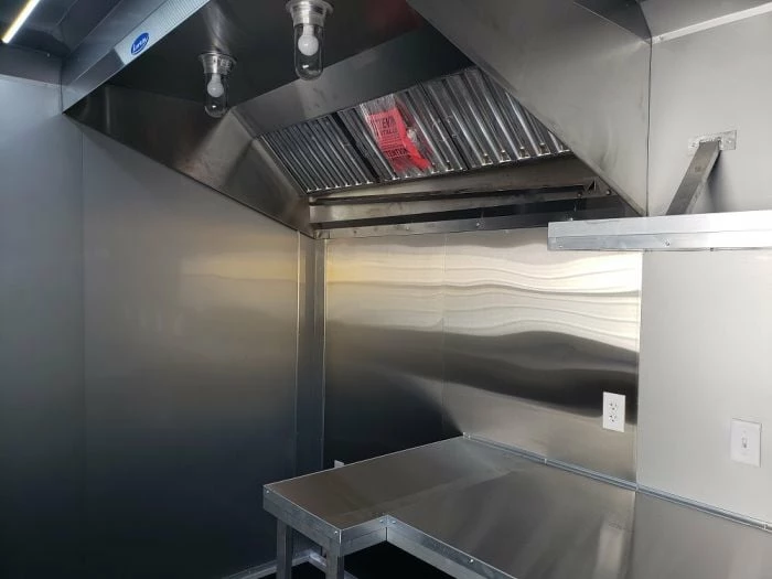 SLE Concessions 8.5' X 20' White Custom Built Concession Food Trailer - Image 5