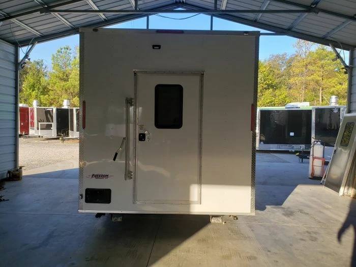 SLE Concessions 8.5' X 20' White Concession Food Trailer With Appliances - Image 6