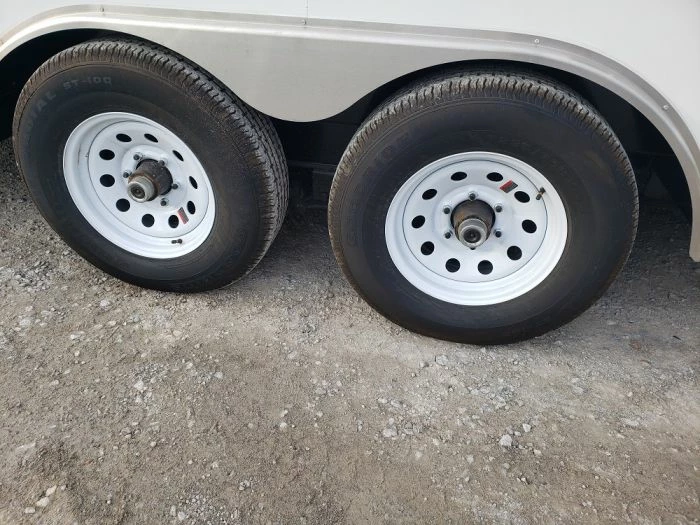 SLE Concessions 8.5' X 18' White Concession Food Trailer With Appliances - Image 5