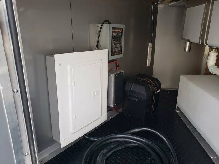 SLE Concessions 8.5' X 18' White Concession Food Trailer With Appliances - Image 4