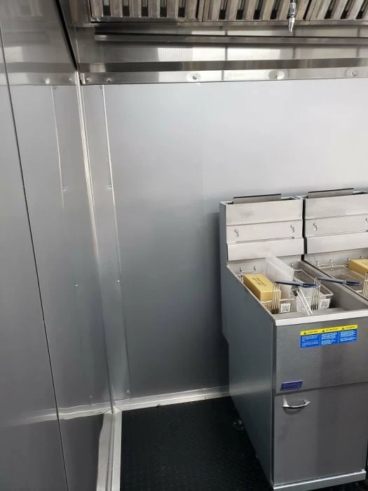 SLE Concessions 8.5' X 18' White Concession Food Trailer With Appliances - Image 6