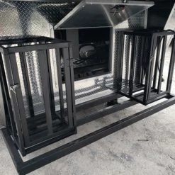 SLE Concessions 8.5' X 53' Lime Green Gooseneck BBQ Concession Food Trailer 12 SLE Concessions 8.5' X 53' Lime Green Gooseneck BBQ Concession Food Trailer -Ferris Sales 20191130 083609 1
