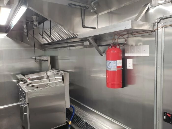 SLE Concessions 8.5' X 18' White Concession Food Trailer With Appliances - Image 2