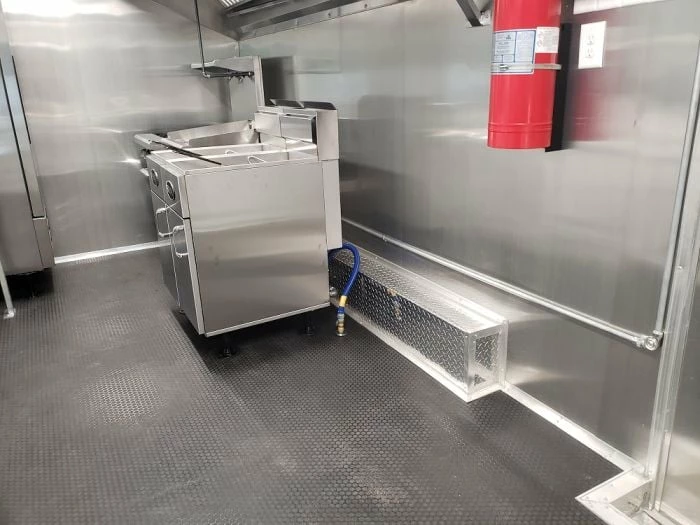 SLE Concessions 8.5' X 18' White Concession Food Trailer With Appliances - Image 6