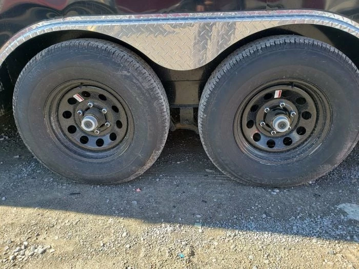 SLE Concessions 8.5' X 22' Porch Style Concession Food Trailer With Restroom - Image 2