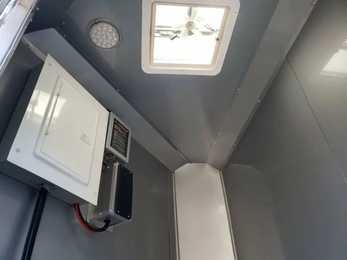 SLE Concessions 8.5' X 22' Porch Style Concession Food Trailer With Restroom - Image 5