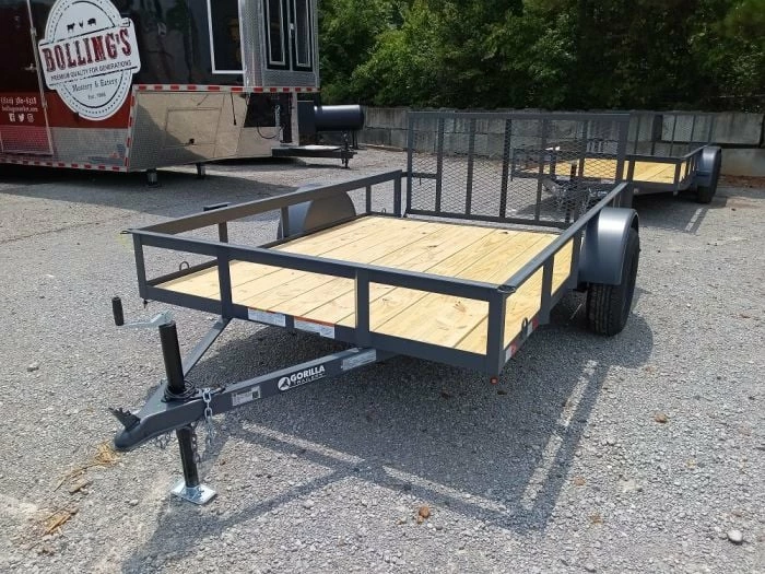SLE Utility Trailers Utility Trailer 6.4' X 10' Reinforced Dove Tail Gate - Image 3