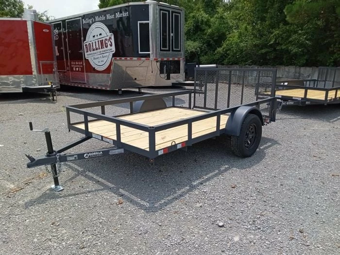 SLE Utility Trailers Utility Trailer 6.4' X 10' Reinforced Dove Tail Gate - Image 4
