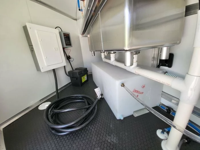 SLE Concessions Concession Trailer 8.5' X 18' Black Food Event Catering - Image 5