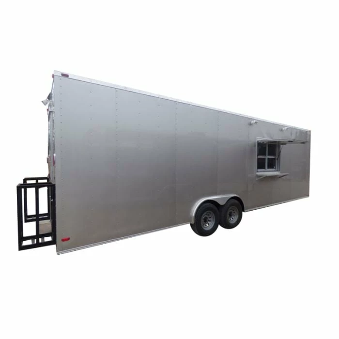 SLE Concessions Concession Trailer 8.5'x28' Arizona Beige Food Event Catering BBQ