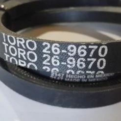 Toro Genuine Wheel Horse V-Belt - Snow Throwers - 26-9670