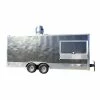 SLE Concessions 8.5' X 20' Concession Food Trailer Charcoal Grey Event Catering