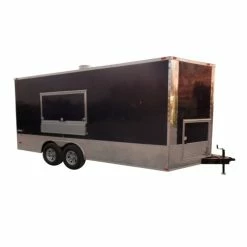 SLE Concessions 8.5' X 18' Concession Trailer White Food Event Catering Trailer