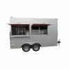 SLE Concessions 8.5' X 14' Concession Trailer Silver Food Event Catering
