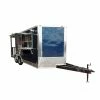 SLE Concessions 8.5' X 17' Concession Trailer Indigo Blue Food Event Catering