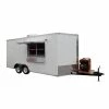 SLE Concessions 8.5' X 18' Concession Food Trailer White Event Catering