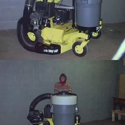 Trac Vac Model 565-CKG 6hp Engine / Blower Assembly