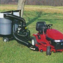 Trac Vac 682 Lawn Mower Bagger Vacuum Pull Behind