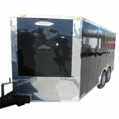 SLE Enclosed Trailers Enclosed Trailer 8.5'x14' Black - Custom Car Equipment ATV Storage