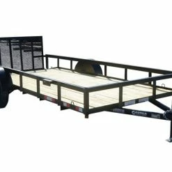 SLE Utility Trailers Utility Trailer 6.4'x14' Dovetail With Gate