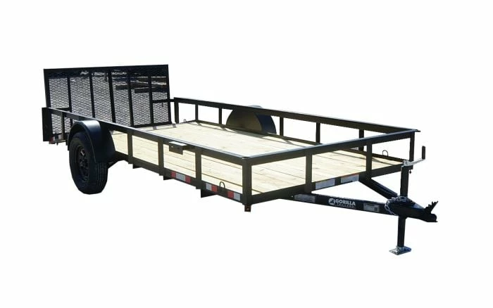 SLE Utility Trailers Utility Trailer 6.4'x14' Dovetail With Gate