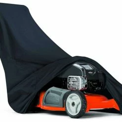 Classic Accessories Classic 73117-HUSQ Lawn Mower Cover For Husqvarna Walk-Behind Mowers Black