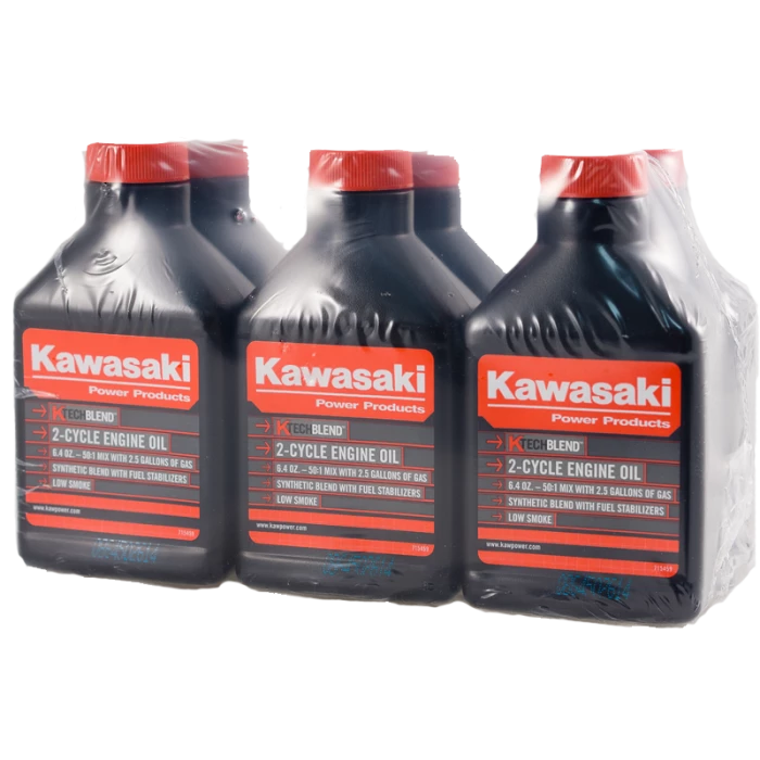Kawasaki Parts Kawasaki Genuine OIL: 2CYCLE 6.4O - 99969-6084C- Case Of 48
