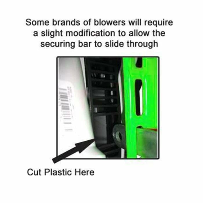 Green Touch Industries Green Touch BA031 Classic Series Backpack Blower Rack - Image 3