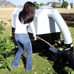 Trac Vac 470 Pull Behind Vacuum - 6.5hp Briggs & Stratton Engine