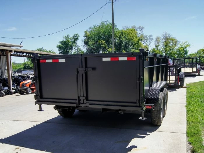 SLE Dump Trailers 7x14 Telescopic Dump Trailer With 3ft Sides (2) 7K Axles - Image 5