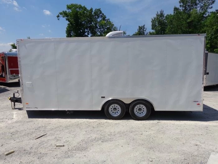 SLE Concessions 8.5' X 20' White Concession Food Trailer With Appliances - Image 6