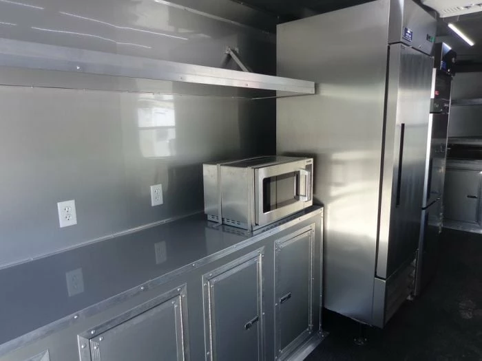 SLE Concessions 8.5' X 20' White Concession Food Trailer With Appliances - Image 5