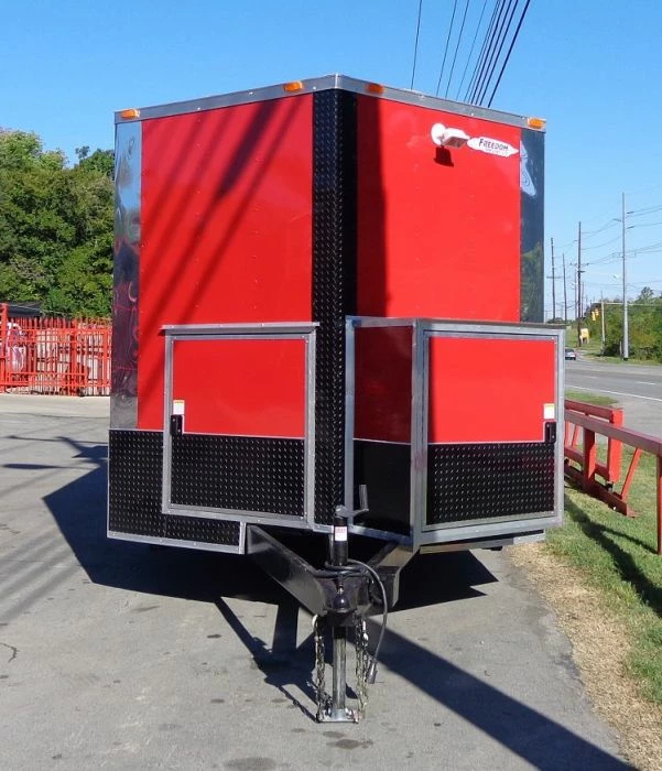 SLE Concessions Concession Trailer 8.5'x22' Vending BBQ Smoker Event Catering (Red) - Image 4