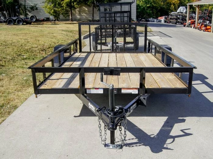 SLE Utility Trailers 7x14 Dovetail Utility Trailer 3,500lb Axle With Brake - Image 2