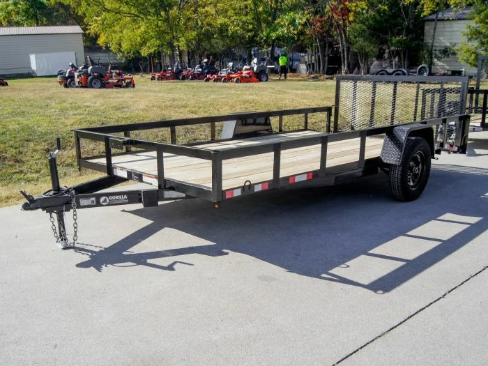 SLE Utility Trailers 7x14 Dovetail Utility Trailer 3,500lb Axle With Brake - Image 3