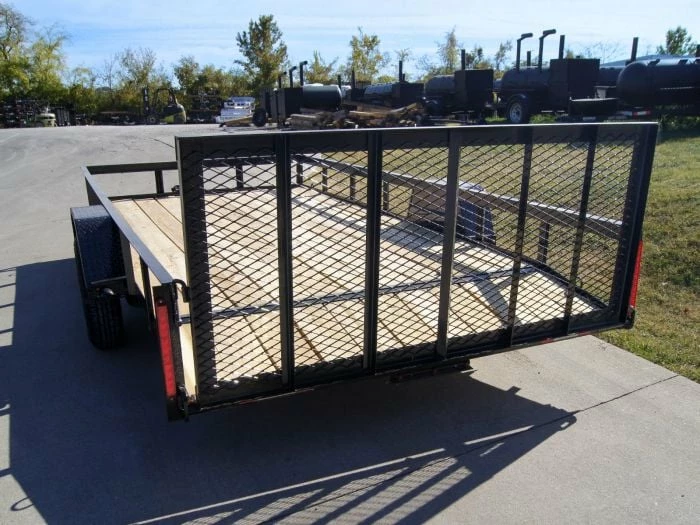 SLE Utility Trailers 7x14 Dovetail Utility Trailer 3,500lb Axle With Brake - Image 5