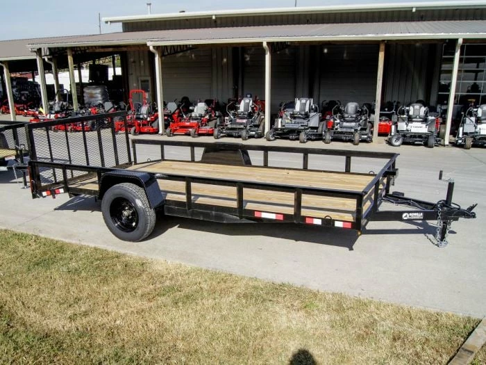 SLE Utility Trailers 7x14 Dovetail Utility Trailer 3,500lb Axle With Brake
