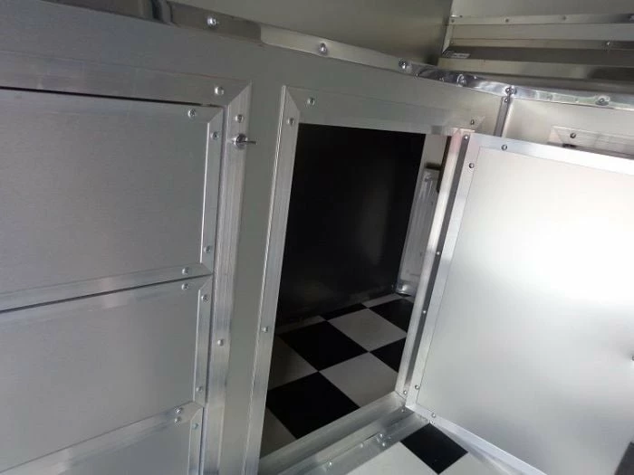 SLE Concessions BBQ Concession Trailer 8'x14' Black - Food Smoker Vending - Image 3