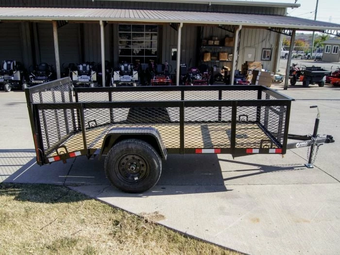 SLE Utility Trailers 5x10 Dovetail Utility Trailer With 2ft Mesh Sides 3500lb Axle - Image 5