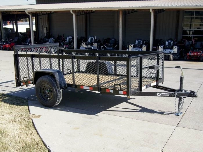 SLE Utility Trailers 5x10 Dovetail Utility Trailer With 2ft Mesh Sides 3500lb Axle - Image 6