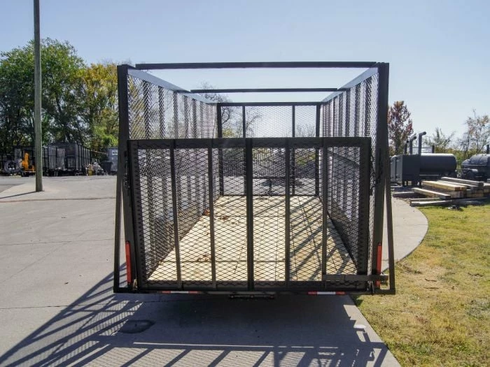 SLE Utility Trailers 6.4x18 Straight Tail Utility Trailer With 6ft Sides - Image 5