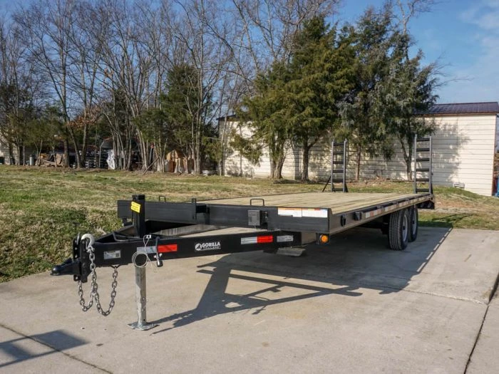 SLE Utility Trailers 8.5x22 Deckover Utility Trailer (2) 5,200lb Axles With Standup Ramps - Image 2